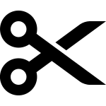 Edit Cut SVG Icon